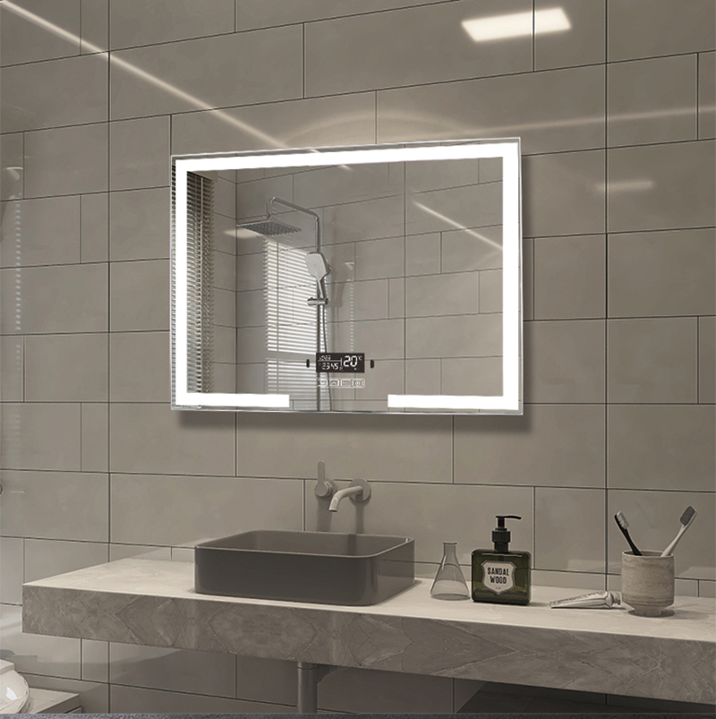 定制长方形铝框浴室镜